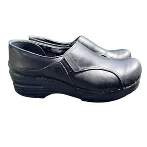 Dansko Phoebe Professional Slip-On‎ Clogs Women's EU 37 6.5-7 Leather 113020200